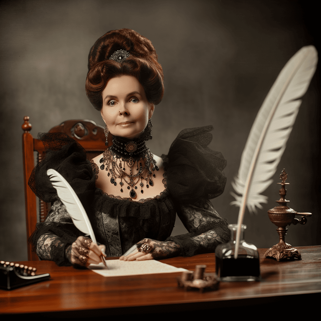 🌸 Madame Ink 1 – Mystical Social Casino Art